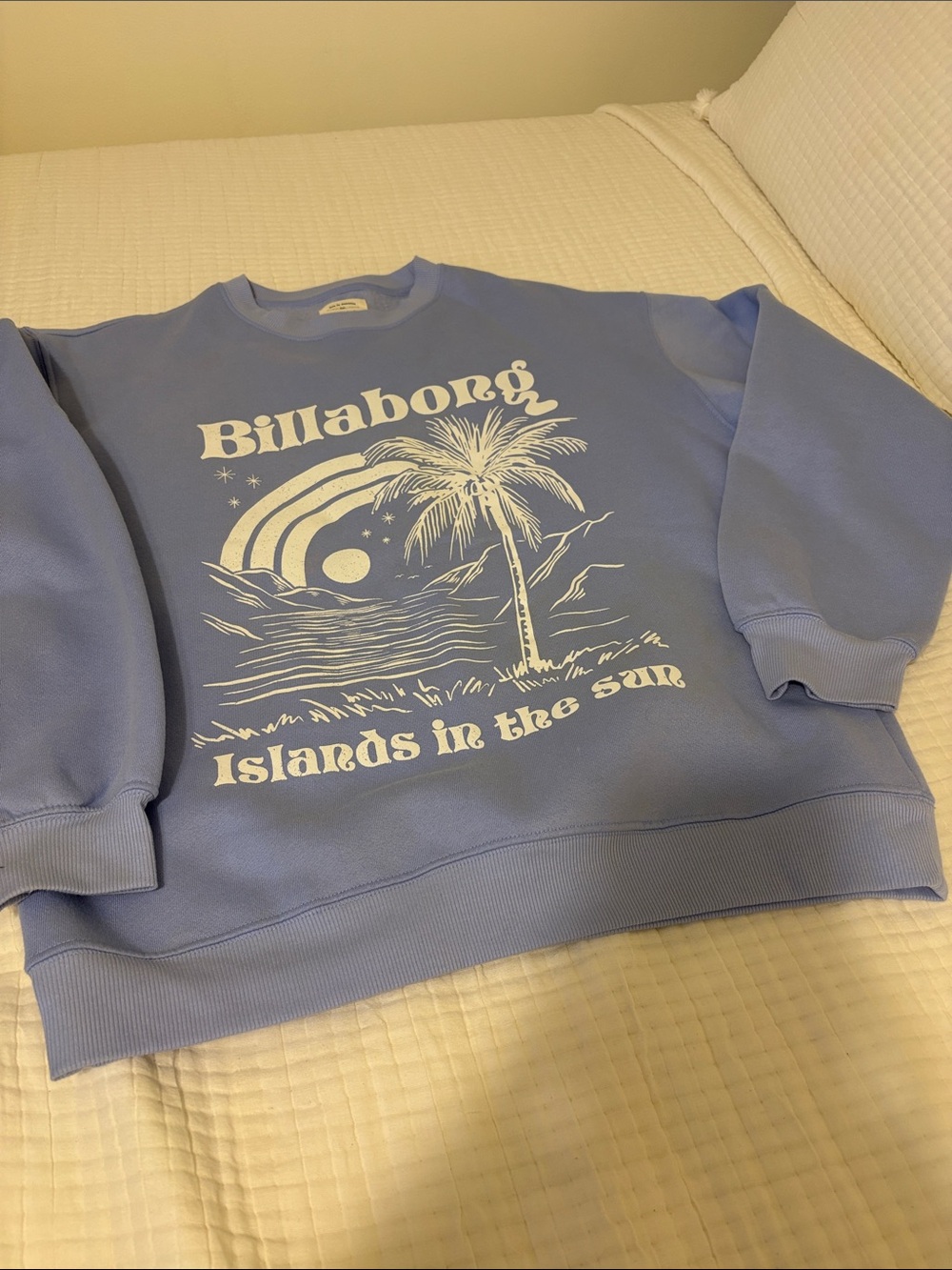 Light Blue Billabong Crewneck